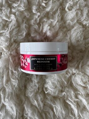 New BBW Japanese Cherry Blossom Whipped Moisturizing Body Butter
